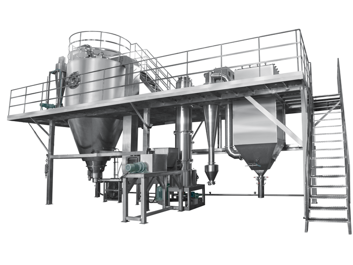 Top-exhaust Spray Dryer